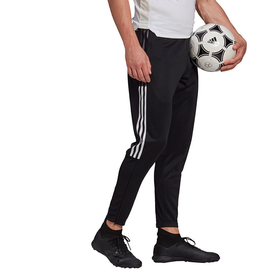 Meeste spordipüksid Adidas Tiro 21 GH7306, must hind ja info | Jalgpalli varustus ja riided | kaup24.ee