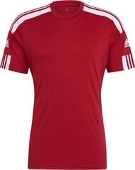 Meeste lühikeste varrukatega T-särk Adidas Squadra 21 Jersey GN5722, punane hind ja info | Jalgpalli varustus ja riided | kaup24.ee