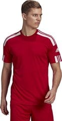 Мужская футболка с короткими рукавами Adidas Squadra 21 Jersey GN5722, красный цена и информация | Футбольная форма и другие товары | kaup24.ee