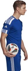 Мужская футболка с короткими рукавами Adidas Squadra 21 Jersey GK9154, синий цена и информация | Футбольная форма и другие товары | kaup24.ee