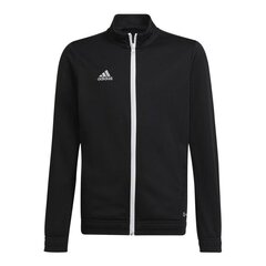 Laste kampsun Adidas Entrada 22 Tk Jkt H57520, must hind ja info | Jalgpalli varustus ja riided | kaup24.ee