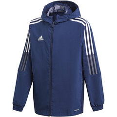 Laste jope Adidas Tiro 21 Tuulemurdja GP4974, tumesinine цена и информация | Футбольная форма и другие товары | kaup24.ee