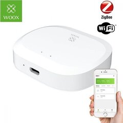 Интеллектуальная точка доступа Woox ZigBee-WiFi R7070, белая, с приложением цена и информация | Смарттехника и аксессуары | kaup24.ee