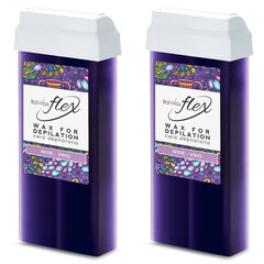 Vahakassett Italwax Wax Cartridge Wine Flex, 18 x 100 ml hind ja info | Depileerimisvahendid | kaup24.ee