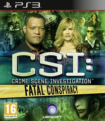 PS3 CSI: Crime Scene Investigation - Fatal Conspiracy hind ja info | Arvutimängud, konsoolimängud | kaup24.ee
