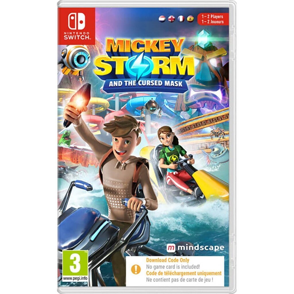 SWITCH Mickey Storm and the Cursed Mask (Code in box) цена и информация | Arvutimängud, konsoolimängud | kaup24.ee