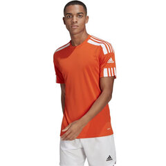 Футболка мужская Adidas Squadra 21 JSY M GN8092, оранжевый цена и информация | Футбольная форма и другие товары | kaup24.ee