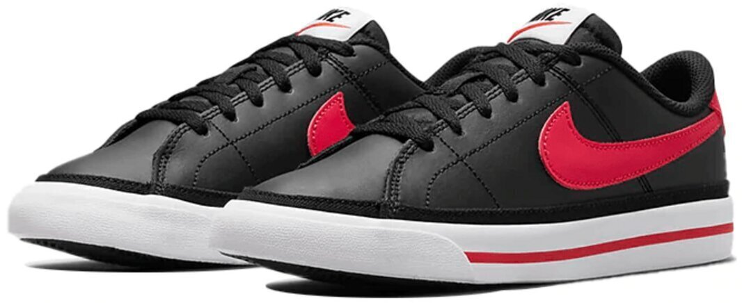 Nike Jalatsid Court Legacy Black DA5380 004 DA5380 004/4 hind ja info | Laste spordijalatsid | kaup24.ee