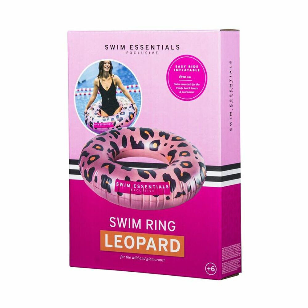 Täispuhutav ujumisvahend Swim Essentials Leopard цена и информация | Täispuhutavad veemänguasjad ja ujumistarbed | kaup24.ee