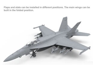 Meng Model - F/A-18E Super Hornet, 1/48, LS-012 hind ja info | Klotsid ja konstruktorid | kaup24.ee