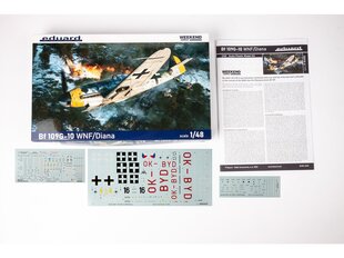 Сборная пластиковая модель Eduard - Bf 109G-10 WNF/Diana Weekend edition, 1/48, 84182 цена и информация | Конструкторы и кубики | kaup24.ee