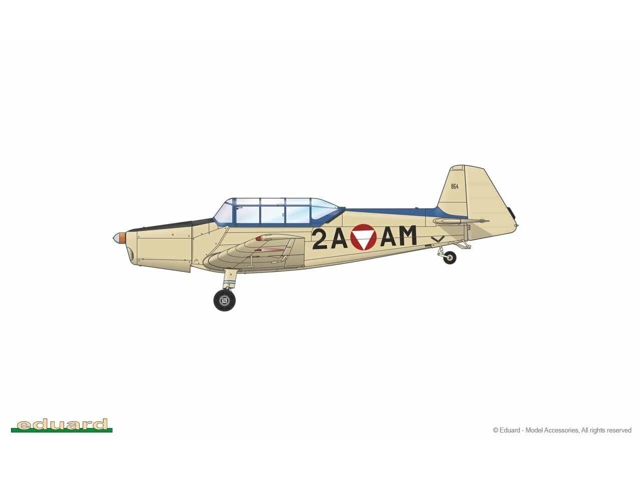 Eduard - Z-126 Trenér ProfiPACK Edition, 1/48, 82181 hind ja info | Klotsid ja konstruktorid | kaup24.ee