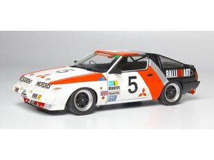 Сборная пластиковая модель NuNu - Mitsubishi Starion Gr.A 1985 Inter TEC in Fuji Speedway, 1/24, 24031 цена и информация | Конструкторы и кубики | kaup24.ee