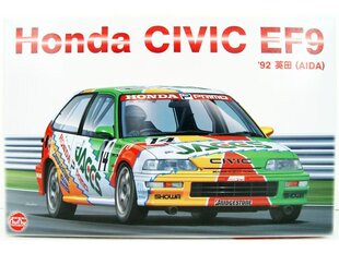 NuNu - Honda Civic EF9 Group A sponsored by JACCS - 1992, 1/24, 24021 цена и информация | Конструкторы и кубики | kaup24.ee