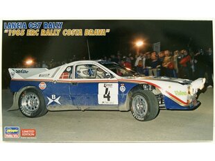 Сборная пластиковая модель Hasegawa - Lancia 037 Rally 1985 ERC Rally Costa Brava, 1/24, 20523 цена и информация | Конструкторы и кубики | kaup24.ee