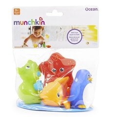 Vannimänguasjad Munchkin Sea Squirts, 4 tk hind ja info | Imikute mänguasjad | kaup24.ee