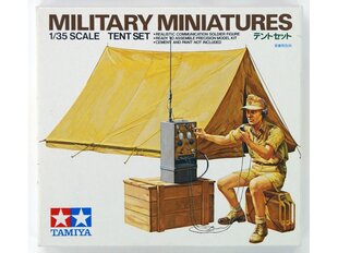 Сборная пластиковая модель Tamiya - Tent Set, 1/35, 35074 цена и информация | Конструкторы и кубики | kaup24.ee