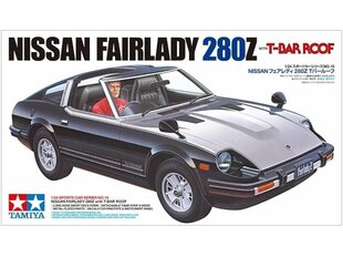 Сборная пластиковая модель Tamiya - Nissan Fairlady 280Z with T-Bar Roof, 1/24, 24015 цена и информация | Конструкторы и кубики | kaup24.ee