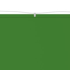 vidaXL vertikaalne varikatus, heleroheline, 60 x 360 cm Oxfordi kangas hind ja info | Päikesevarjud, markiisid ja alused | kaup24.ee