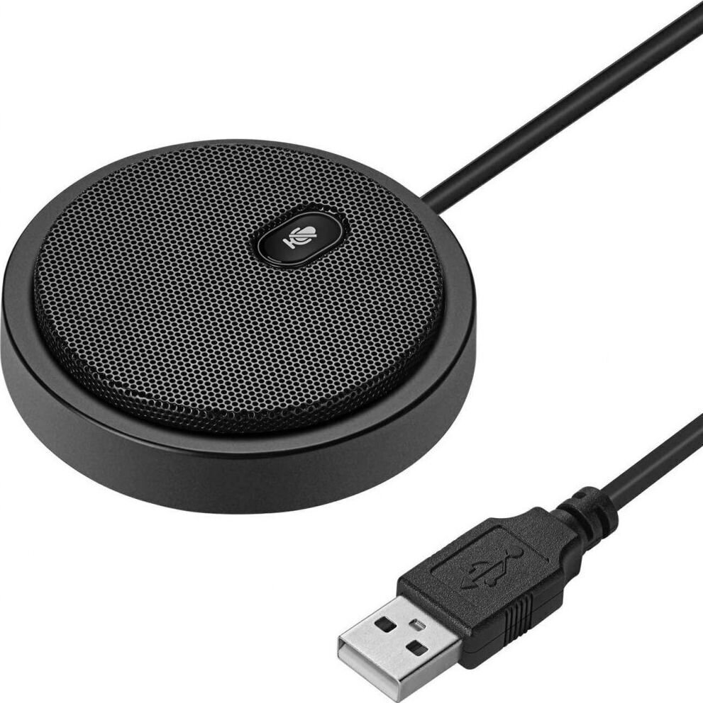 Konverentsi mikrofon Techly 360 ° USB 2.0 vaigistusfunktsiooniga цена и информация | Mikrofonid | kaup24.ee