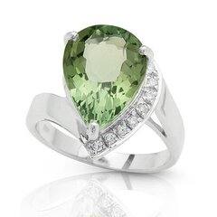 Серебряное (925) кольцо с драгоценными камнями, код F50150 цена и информация | Кольцо | kaup24.ee