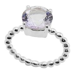 Серебряное (925) кольцо с драгоценными камнями, код AH54281 цена и информация | Кольцо | kaup24.ee