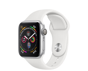Apple Watch Series 4 40mm GPS, Silver (kasutatud, seisukord A) цена и информация | Смарт-часы (smartwatch) | kaup24.ee