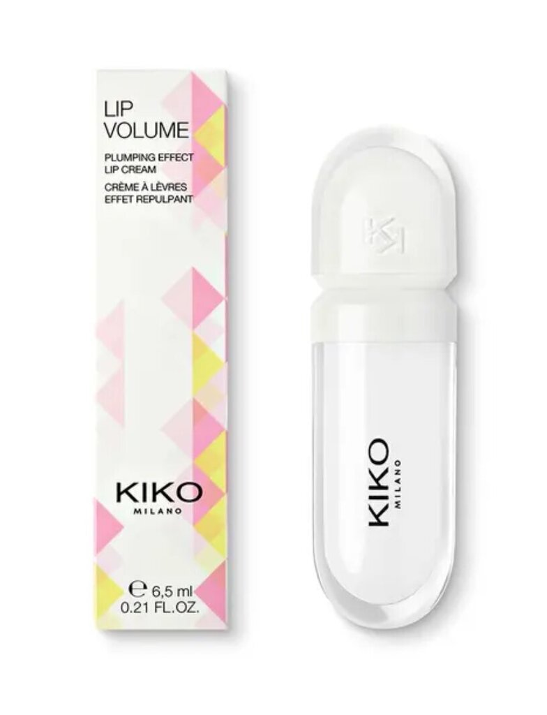 Huuleläige Kiko Milano Lip Volume värvitu, 6,5 ml цена и информация | Huulepulgad, -läiked, -palsamid, vaseliin | kaup24.ee