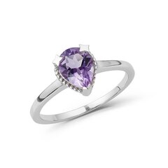 Серебряное (925) кольцо с драгоценными камнями, код AVP516514-1 цена и информация | Кольцо | kaup24.ee