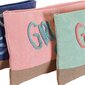 Kotike DKD Home Decor Girls Can Polüester Puuvill (3 pcs) (28 x 1.5 x 20 cm) цена и информация | Kohvrid, reisikotid | kaup24.ee