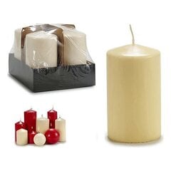 block candle 9 x 15 cm wax cream - hind ja info | Küünlad, küünlajalad | kaup24.ee