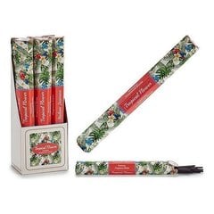 incense sticks Tropical Flower red/green 16-piece - hind ja info | Kodulõhnastajad | kaup24.ee