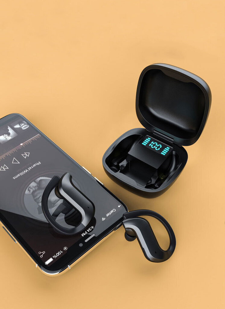 Juhtmevabad Bluetooth-kõrvaklapid sportimiseks hind ja info | Kõrvaklapid | kaup24.ee