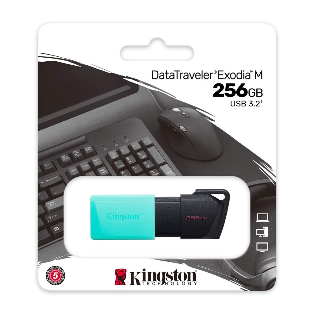 Kingston DT Exodia M 256GB USB 3.0 цена и информация | Mälupulgad | kaup24.ee