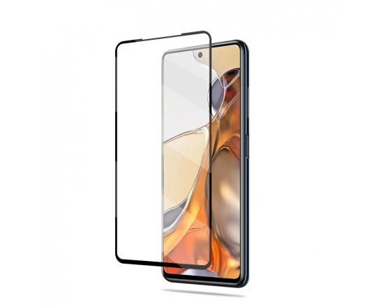 Hallo Full Face Tempered Glass Raamiga kaitseklaas Xiaomi 11T / 11T Pro цена и информация | Ekraani kaitsekiled | kaup24.ee