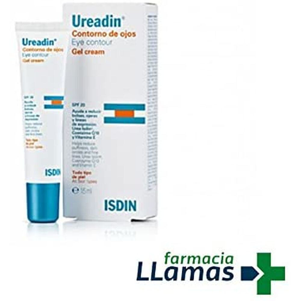 Silmaümbruskreem Isdin Ureadin Spf 20 Silmaaluste kottide vastu (15 ml) hind ja info | Silmakreemid, seerumid | kaup24.ee