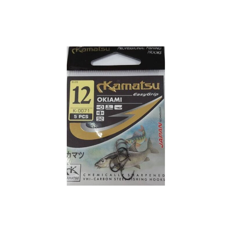 Konksud Kamatsu Okiami Bln - nr.12 hind ja info | Konksud kalapüügiks | kaup24.ee