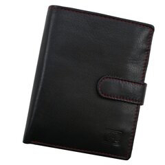 Genuine Leather rahakott RFID-kaitsega VPN428BLK цена и информация | Мужские кошельки | kaup24.ee