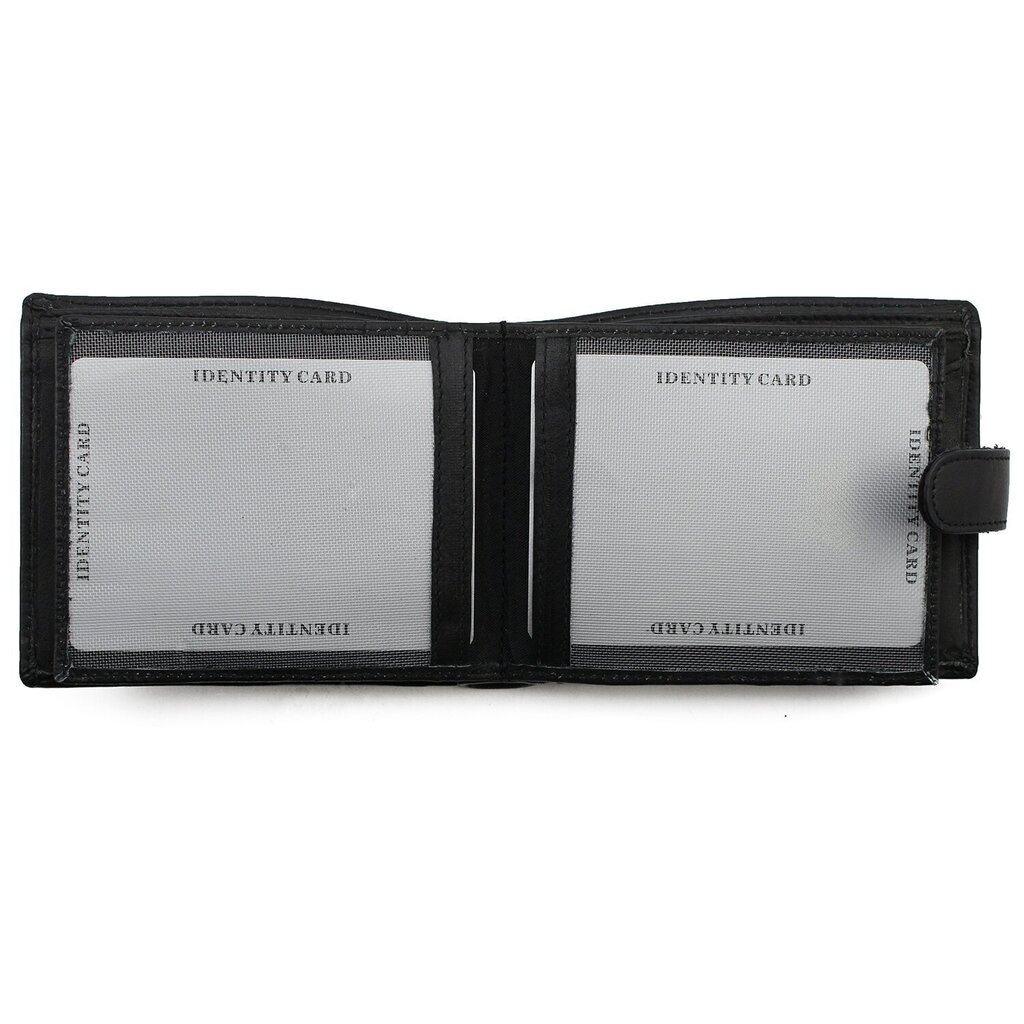 Genuine Leather rahakott RFID-kaitsega VPN1852BLK hind ja info | Meeste rahakotid | kaup24.ee