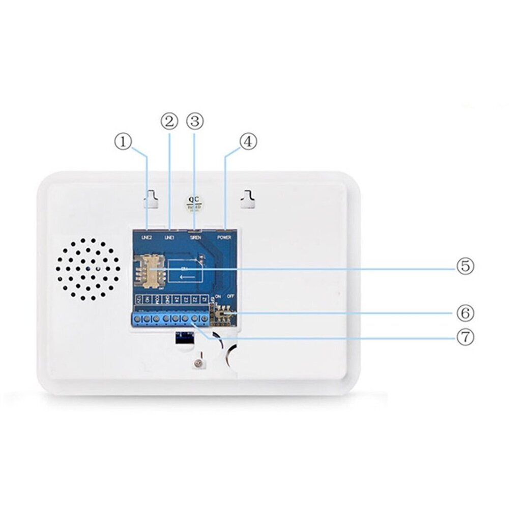 WIFI+GSM-häirekomplekt WALE PR-JT-99CST traadita anduritega, SmartLife hind ja info | Valvesüsteemid, kontrollerid | kaup24.ee