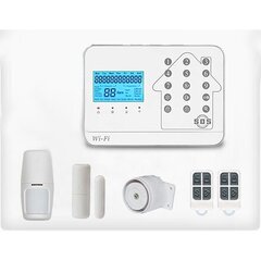 Комплект WIFI+GSM-сигнализации SmartLife WALE PR-JT-99CST, с беспроводными датчиками цена и информация | Системы безопасности, контроллеры | kaup24.ee