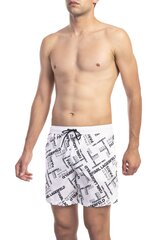 Karl Lagerfeld Rannapüksid Medium boardshort valge XL цена и информация | Плавки, плавательные шорты | kaup24.ee