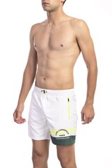 Karl Lagerfeld Rannapüksid Medium boardshort valge XL hind ja info | Ujumispüksid, shortsid | kaup24.ee