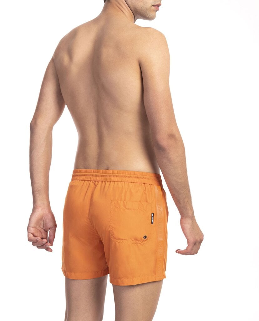 Karl Lagerfeld Rannapüksid short boardshort oranž M цена и информация | Ujumispüksid, shortsid | kaup24.ee