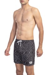 Karl Lagerfeld Rannapüksid medium boardshort must S hind ja info | Ujumispüksid, shortsid | kaup24.ee