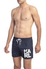 Karl Lagerfeld Rannapüksid Short Boardshort sinine XL hind ja info | Ujumispüksid, shortsid | kaup24.ee