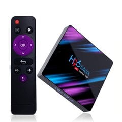 Мультимедийная консоль Riff H96 16GB 4K Smart TV Box 4GB +64GB Android 9.0 Wi-Fi / BT Amlogic S905, черная цена и информация | Мультимедийные проигрыватели | kaup24.ee