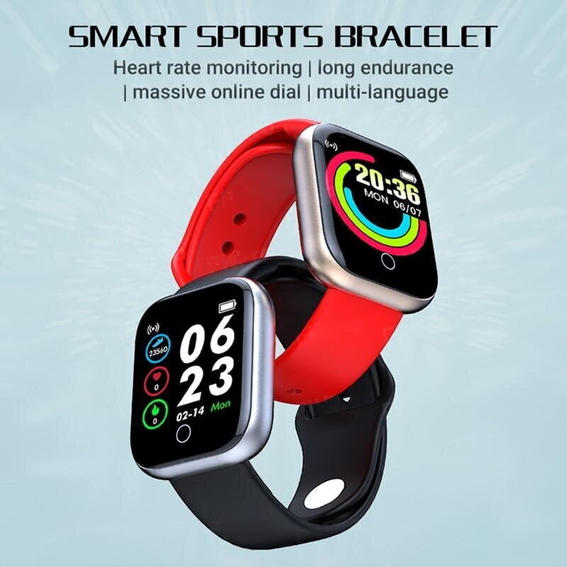 Nutikell iWear M8 Smart & Fit käekell Full Touch 1,3-tollise Ips-meedia juhtimisega / HR / Vererõhk / Sotsiaalne - roosa hind ja info | Nutikellad (smartwatch) | kaup24.ee