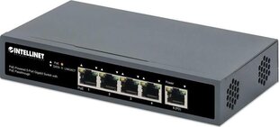 Intellinet Gigabit 5x PoE Passthrough переключатель, питание от PoE или переменного тока, 95 Вт цена и информация | Коммутаторы (Switch) | kaup24.ee