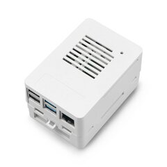 Чехол для Raspberry Pi 4B - белый - MaticBox 4 цена и информация | Электроника с открытым кодом | kaup24.ee